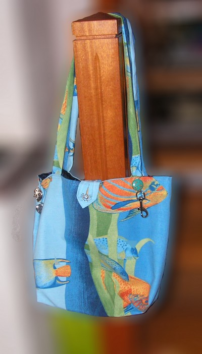 Sac aux poissons tropicaux